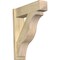 Ekena Millwork Funston Rough Sawn Craftsman Outlooker, Douglas Fir, 8"W x 30"D x 34"H OUT08X30X34FST04RDF - alternate 1